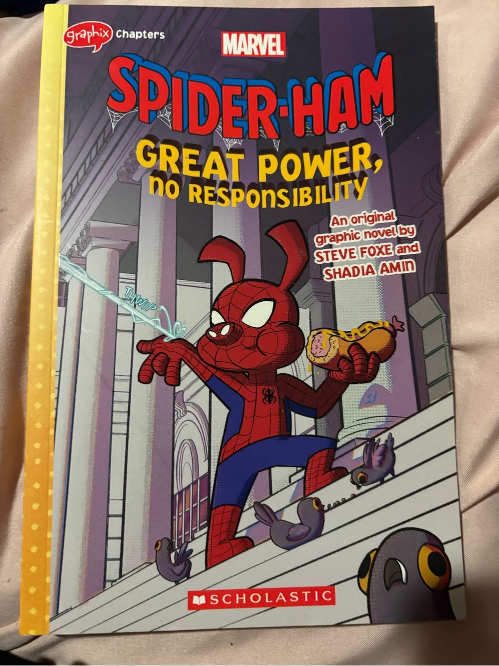 Marvel Spider-Ham Graphic Novel - Red, Blue, Yellow